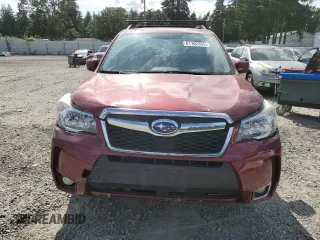 2014 Subaru Forester XT Touring with VIN JF2SJGMC0EH513844, listed as a Copart auction lot 61162355 with 56,887 mi miles and Salvage title. Bid and sale history available at DreamBid. Image 5.