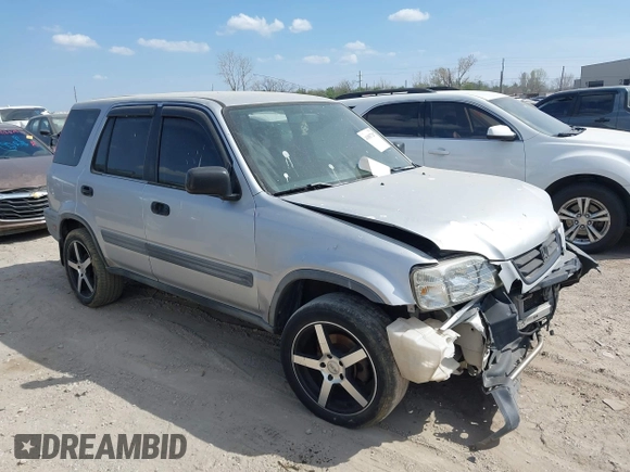 2000 Honda CR-V LX with VIN JHLRD2844YC005326, listed as a IAAI auction lot 41887207 with 203,912 mi miles. Bid and sale history available at carsss.com. Image 1.