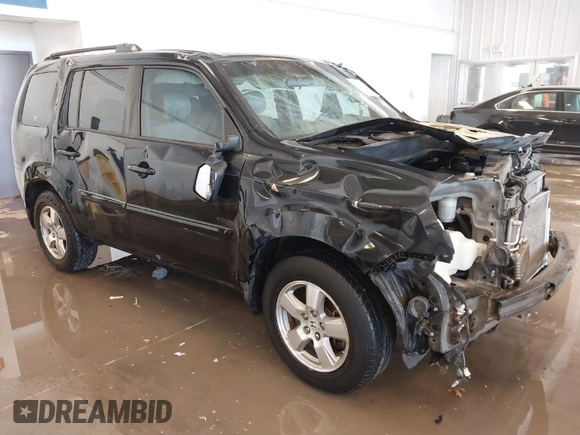 2011 Honda Pilot EX with VIN 5FNYF3H48BB055911, listed as a IAAI auction lot 41364335 with 165,445 mi miles and . Bid and sale history available at carsss.com. Image 1.