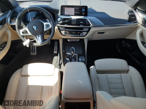2021 BMW X4 xDrive30i z VIN 5UX2V1C09M9G11692, wystawiony jako Copart lot #51512115 z przebiegiem 16 948 mil mil oraz Szkoda całkowita • Salvage title. Historia ofert i sprzedaży dostępna na DreamBid. Obrazek 8.