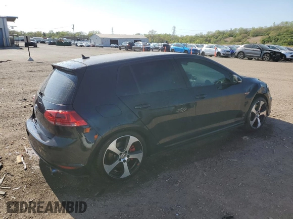 2017 Volkswagen GTI S z VIN 3VW547AU6HM026810, wystawiony jako Copart lot #56215205 z przebiegiem 66 486 mil mil oraz Szkoda całkowita • Salvage title. Historia ofert i sprzedaży dostępna na DreamBid. Obrazek 3.