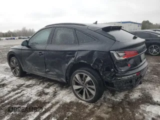 2023 Audi SQ5 Sportback Prestige with VIN WA134AFY2P2153458, listed as a Copart auction lot 83234484 with 48,161 mi miles and Salvage Title. Bid and sale history available at carsss.com. Image 2.
