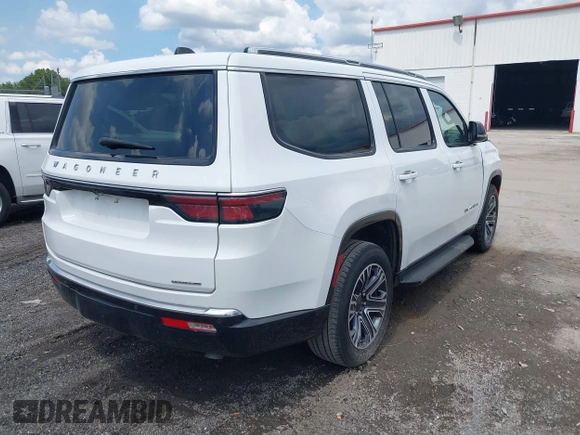 2024 Jeep Wagoneer Series II with VIN 1C4SJUBP0RS126254, listed as a IAAI auction lot 42825977 with 54,258 mi miles and . Bid and sale history available at DreamBid. Image 4.
