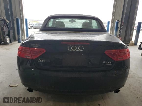 2013 Audi A5 Premium Plus with VIN WAULFAFH7DN006558, listed as a Copart auction lot 54181985 with 110,055 mi miles and Clean Title. Bid and sale history available at carsss.com. Image 6.