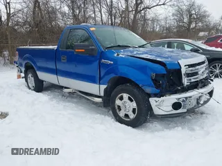 2014 Ford F-150 XL with VIN 1FTMF1CM4EKE36883, listed as a IAAI auction lot 41317737 with 50,667 mi miles and . Bid and sale history available at DreamBid. Image 1.
