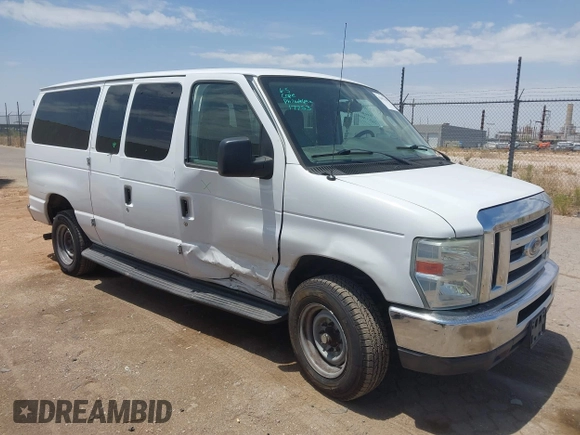 2014 Ford Econoline Passenger XL with VIN 1FBNE3BL8EDA14636, listed as a IAAI auction lot 42652318 with 120,829 mi miles and . Bid and sale history available at DreamBid. Image 1.