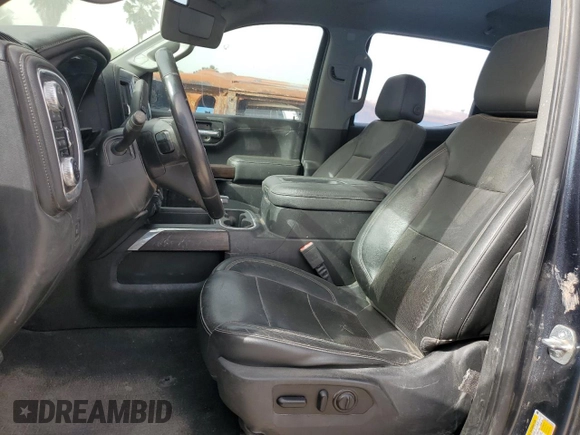 2021 GMC Sierra 1500 SLT z VIN 1GTU9DEDXMZ378886, wystawiony jako Copart lot #47947725 z przebiegiem 56 221 mil mil oraz Szkoda całkowita • Salvage title. Historia ofert i sprzedaży dostępna na DreamBid. Obrazek 7.
