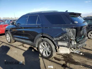 2020 Ford Explorer Platinum with VIN 1FM5K8HC2LGA14647, listed as a Copart auction lot 43446895 with 0 mi miles and Salvage Title. Bid and sale history available at carsss.com. Image 2.