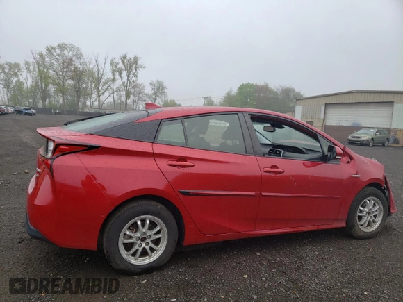 2019 Toyota Prius LE z VIN JTDL9RFU3K3008712, wystawiony jako Copart lot #55384635 z przebiegiem 34 228 mil mil oraz Szkoda całkowita • Salvage title. Historia ofert i sprzedaży dostępna na DreamBid. Obrazek 3.