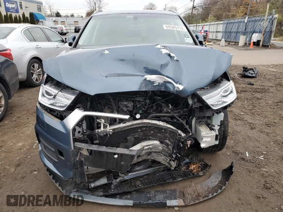 2017 Audi Q3 Premium with VIN WA1ECCFS9HR010308, listed as a Copart auction lot 69585772 with 61,329 mi miles. Bid and sale history available at carsss.com. Image 5.