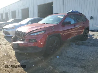 2016 Jeep Cherokee Altitude with VIN 1C4PJLAB3GW346418, listed as a Copart auction lot 52434315 with 82,218 mi miles and Salvage Title. Bid and sale history available at carsss.com. Image 1.