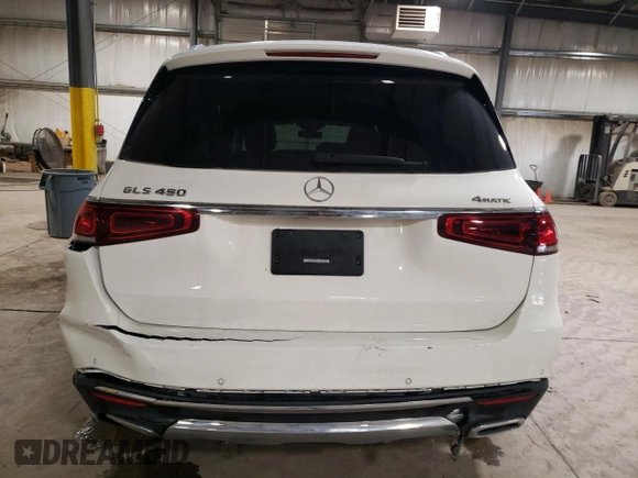2022 Mercedes-Benz GLS 450 with VIN 4JGFF5KE3NA710005, listed as a Copart auction lot 67391894 with Not Provided miles and Non Repairable. Bid and sale history available at DreamBid. Image 6.