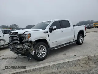 2022 GMC Sierra 1500 SLT with VIN 3GTU9DED8NG157157, listed as a Copart auction lot 48980055 with 94,065 mi miles and Salvage Title. Bid and sale history available at DreamBid. Image 1.