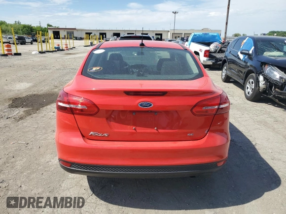 2017 Ford Focus SE with VIN 1FADP3F28HL325681, listed as a Copart auction lot 57480645 with 167,350 mi miles and Clean title. Bid and sale history available at DreamBid. Image 6.