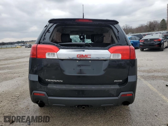2012 GMC Terrain SLT-1 with VIN 2GKFLVE51C6176803, listed as a Copart auction lot 85252344 with 0 mi miles and Non Repairable. Bid and sale history available at carsss.com. Image 6.