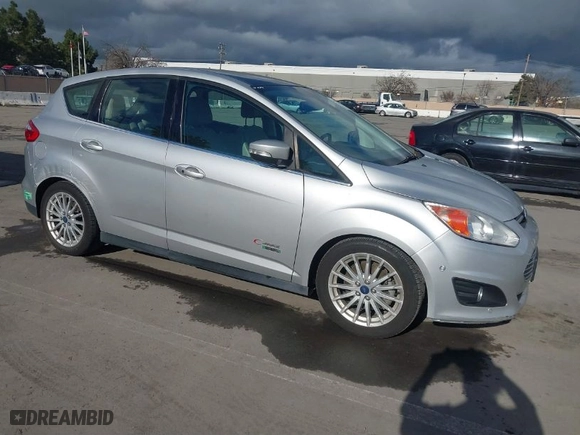 2013 Ford C-Max Energi SEL with VIN 1FADP5CU7DL508520, listed as a IAAI auction lot 41634688 with 184,941 mi miles. Bid and sale history available at carsss.com. Image 1.