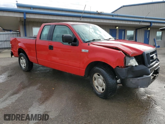 2006 Ford F-150 STX with VIN 1FTRX12W66FA54015, listed as a Copart auction lot 44748215 with 228,711 mi miles and Salvage Title. Bid and sale history available at carsss.com. Image 4.