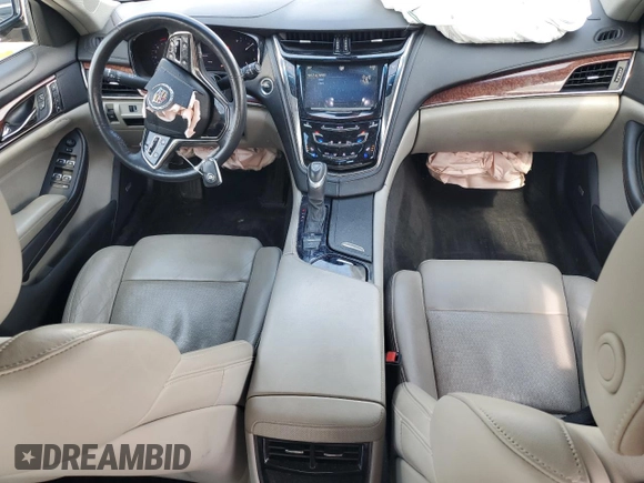 2014 Cadillac CTS AWD with VIN 1G6AW5SX9E0133215, listed as a Copart auction lot 61052055 with 179,614 mi miles and Salvage title. Bid and sale history available at DreamBid. Image 8.