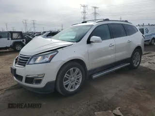 2014 Chevrolet Traverse LT with VIN 1GNKRGKD4EJ268999, listed as a Copart auction lot 49499695 with 117,147 mi miles and Salvage Title. Bid and sale history available at carsss.com. Image 1.