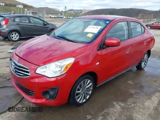 2019 Mitsubishi Mirage ES z VIN ML32F3FJ8KHF14469, wystawiony jako IAAI lot #41794796 z przebiegiem 135 373 mil mil oraz . Historia ofert i sprzedaży dostępna na DreamBid. Obrazek 2.