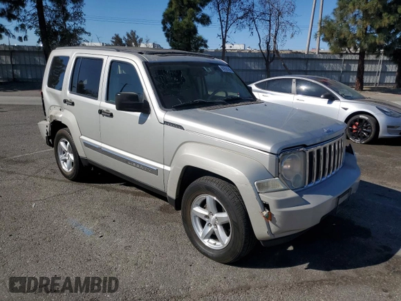 2008 Jeep Liberty Limited with VIN 1J8GP58K38W262934, listed as a Copart auction lot 88959145 with 116,639 mi miles and Salvage Title. Bid and sale history available at carsss.com. Image 4.