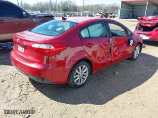 2014 Kia Forte LX with VIN KNAFX4A61E5176885, listed as a IAAI auction lot 41651277 with 76,769 mi miles. Bid and sale history available at carsss.com. Image 4.