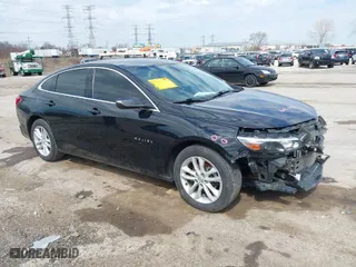 2018 Chevrolet Malibu LT with VIN 1G1ZD5ST7JF146788, listed as a IAAI auction lot 41877446 with 96,117 mi miles. Bid and sale history available at carsss.com. Image 1.