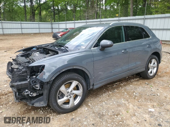2019 Audi Q3 Premium z VIN WA1AECF32K1075590, wystawiony jako Copart lot #52745635 z przebiegiem 69 256 mil mil oraz Szkoda całkowita • Salvage title. Historia ofert i sprzedaży dostępna na DreamBid. Obrazek 1.