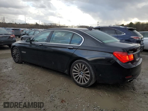 2009 BMW 7 Series 750Li with VIN WBAKB835X9CY62045, listed as a Copart auction lot 78865724 with 132,879 mi miles and Clean title. Bid and sale history available at DreamBid. Image 2.