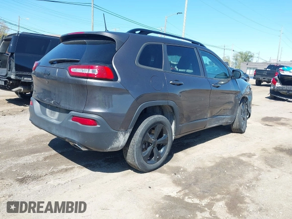 2017 Jeep Cherokee Limited with VIN 1C4PJMDS2HW620551, listed as a IAAI auction lot 42227629 with 83,643 mi miles and . Bid and sale history available at DreamBid. Image 4.