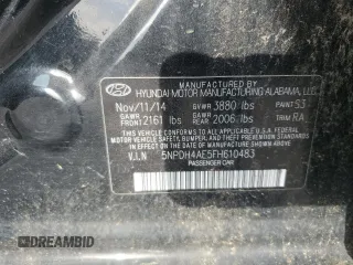 2015 Hyundai Elantra SE z VIN 5NPDH4AE5FH610483, wystawiony jako Copart lot #56893235 z przebiegiem 122 392 mil mil oraz Tytuł czysty. Historia ofert i sprzedaży dostępna na DreamBid. Obrazek 13.