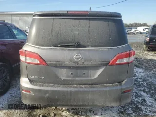 2015 Nissan Quest SV z VIN JN8AE2KP6F9130272, wystawiony jako Copart lot #42301055 z przebiegiem 282 779 mil mil oraz Tytuł czysty. Historia ofert i sprzedaży dostępna na DreamBid. Obrazek 6.