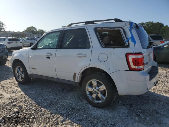 2008 Ford Escape Limited with VIN 1FMCU94158KC08606, listed as a Copart auction lot 61902405 with 166,477 mi miles and Salvage title. Bid and sale history available at DreamBid. Image 2.