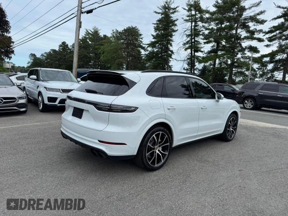 2019 Porsche Cayenne Turbo with VIN WP1AF2AY9KDA80539, listed as a Copart auction lot 63202115 with 120,649 mi miles and Clean title. Bid and sale history available at DreamBid. Image 3.