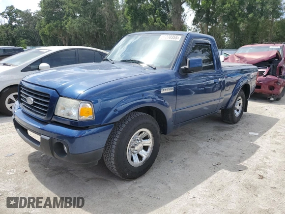 2009 Ford Ranger XL z VIN 1FTYR10D49PA41222, wystawiony jako Copart lot #58270355 z przebiegiem 142 903 mil mil oraz Szkoda całkowita • Salvage title. Historia ofert i sprzedaży dostępna na DreamBid. Obrazek 1.
