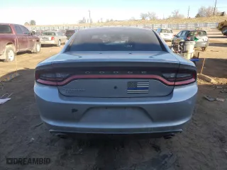 2016 Dodge Charger Police with VIN 2C3CDXKT6GH165644, listed as a Copart auction lot 43661975 with 89,549 mi miles and Salvage Title. Bid and sale history available at carsss.com. Image 6.