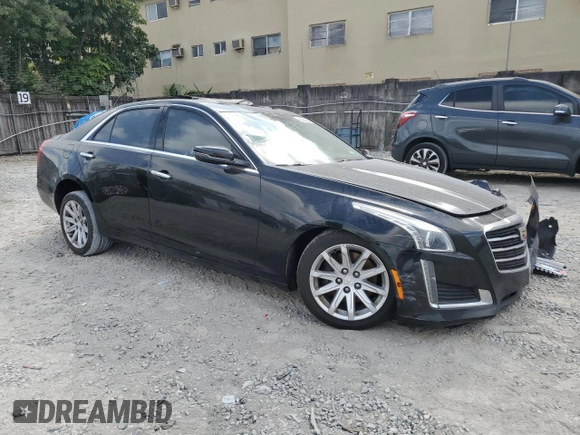 2016 Cadillac CTS AWD with VIN 1G6AW5SX3G0137781, listed as a Copart auction lot 88087965 with 82,481 mi miles and Salvage title. Bid and sale history available at DreamBid. Image 4.