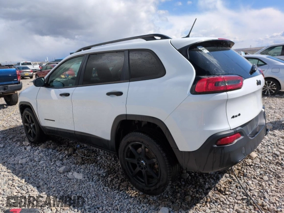 2016 Jeep Cherokee Sport with VIN 1C4PJMAB6GW301186, listed as a Copart auction lot 51331975 with 145,727 mi miles and Salvage Title. Bid and sale history available at DreamBid. Image 2.