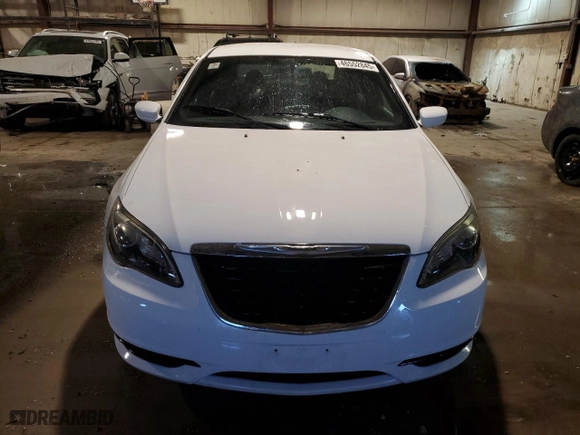 2011 Chrysler 200 S with VIN 1C3BC8FG8BN596875, listed as a Copart auction lot 46552845 with 137,387 mi miles and Salvage Title. Bid and sale history available at carsss.com. Image 5.