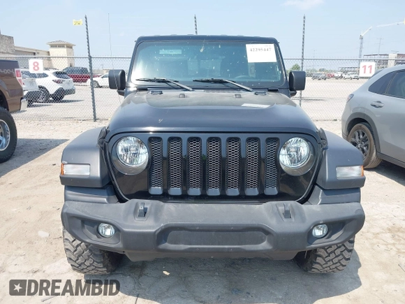 2018 Jeep Wrangler Unlimited Sport S z VIN 1C4HJXDG4JW191470, wystawiony jako IAAI lot #42295447 z przebiegiem 129 024 mil mil oraz . Historia ofert i sprzedaży dostępna na DreamBid. Obrazek 12.
