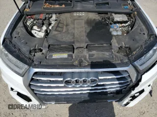 2017 Audi Q7 Premium with VIN WA1AAAF74HD025817, listed as a Copart auction lot 56036985 with 130,410 mi miles and Salvage title. Bid and sale history available at DreamBid. Image 11.