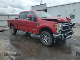 2021 Ford F-250 XL with VIN 1FT7W2BT2MEC56357, listed as a Copart auction lot 58134025 with 112,357 mi miles and Salvage title. Bid and sale history available at DreamBid. Image 4.