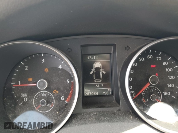 2011 Volkswagen Jetta TDI with VIN 3VWML7AJ7BM712432, listed as a Copart auction lot 56873225 with 287,084 mi miles and Non repairable. Bid and sale history available at DreamBid. Image 9.