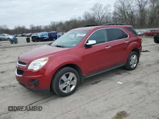 2015 Chevrolet Equinox LT with VIN 2GNFLFEK2F6246330, listed as a Copart auction lot 51785295 with 161,116 mi miles and Salvage Title. Bid and sale history available at carsss.com. Image 1.
