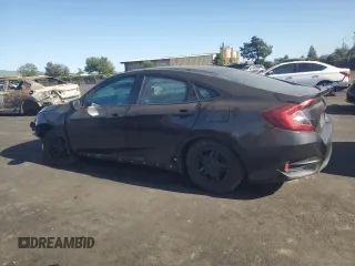 2019 Honda Civic LX with VIN 19XFC2F62KE202065, listed as a Copart auction lot 51545845 with Not Provided miles and Salvage Title. Bid and sale history available at DreamBid. Image 2.