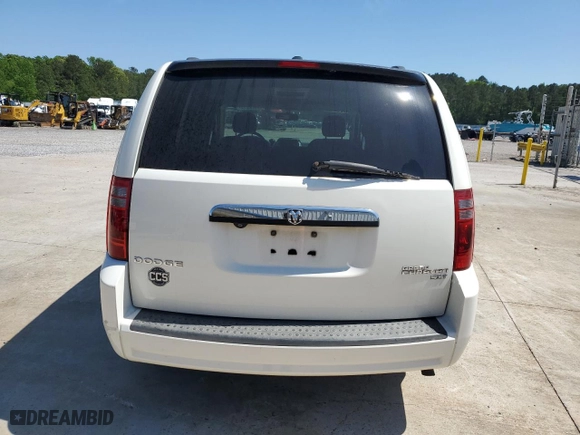 2010 Dodge Grand Caravan SXT with VIN 2D4RN5D17AR161433, listed as a Copart auction lot 52822915 with 184,203 mi miles and Clean Title. Bid and sale history available at carsss.com. Image 6.