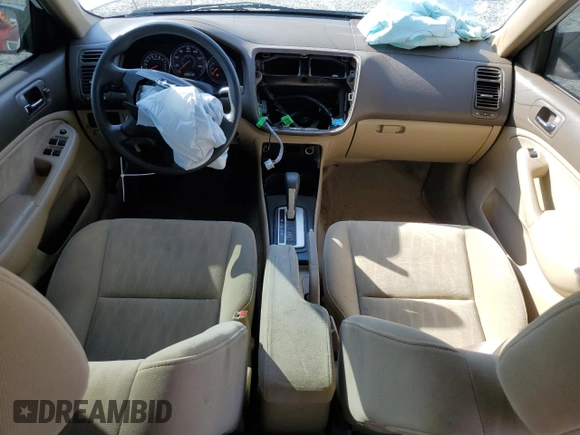 2004 Honda Civic LX with VIN 2HGES16524H500124, listed as a Copart auction lot 50806175 with 80,232 mi miles and Salvage Title. Bid and sale history available at DreamBid. Image 8.