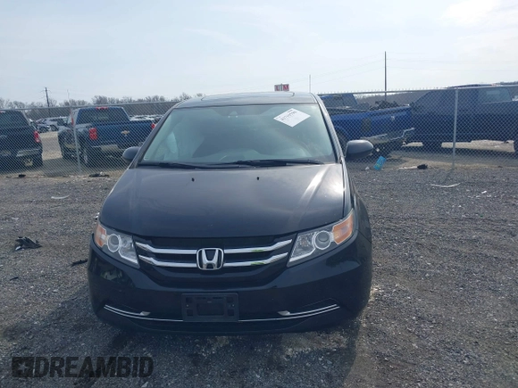 2017 Honda Odyssey EX-L with VIN 5FNRL5H65HB026014, listed as a IAAI auction lot 41719790 with 61,429 mi miles and . Bid and sale history available at DreamBid. Image 12.