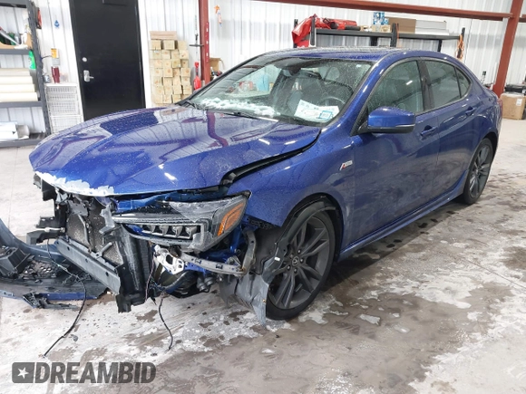 2018 Acura TLX w/A-SPEC Pkg with VIN 19UUB2F68JA006094, listed as a IAAI auction lot 41680053 with 101,959 mi miles. Bid and sale history available at carsss.com. Image 17.