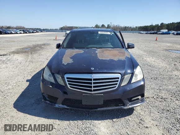 2011 Mercedes-Benz E 350 Luxury with VIN WDDHF8HB9BA460556, listed as a Copart auction lot 48848995 with 167,167 mi miles and Salvage Title. Bid and sale history available at DreamBid. Image 5.